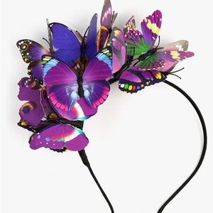 Vibrant Butterfly Headband